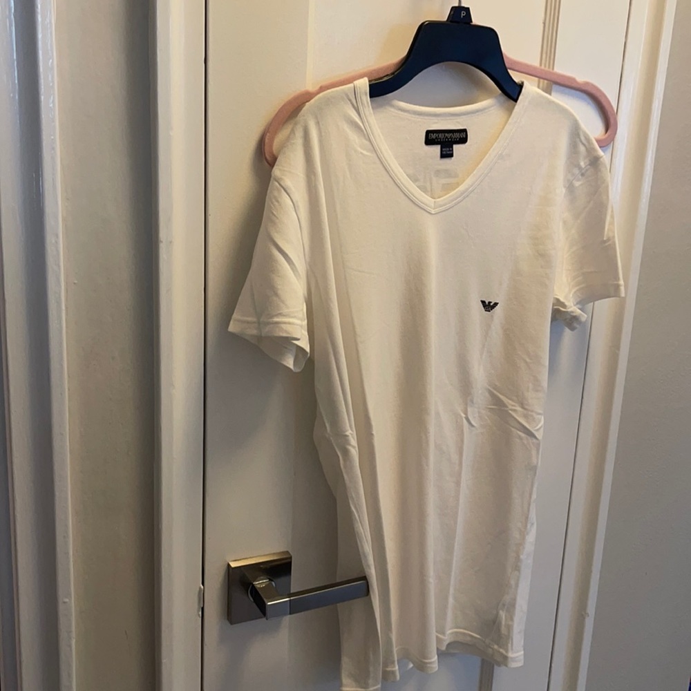 Emporio armani t shirt size M slim. Good condition